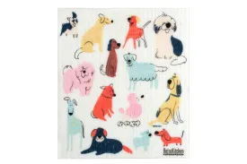 Sponge Cloth - Colourful Dogs