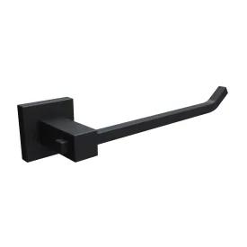 Towel Rail Bathroom Towel Rack Wall Mounted Stainless Steel Black