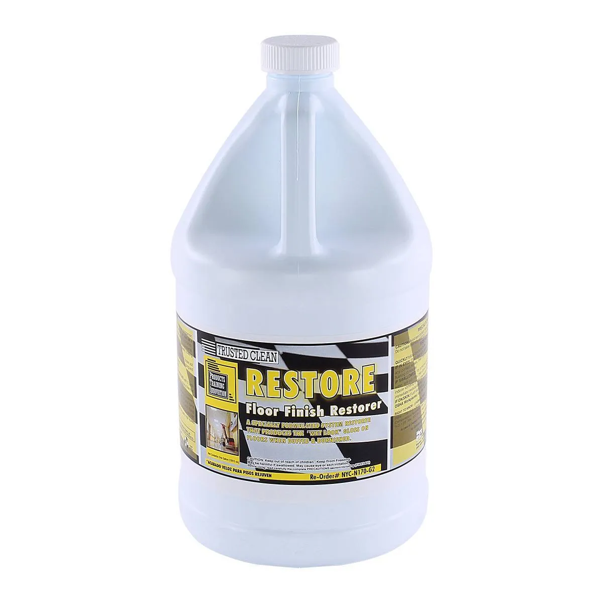 Trusted Clean 'Restore' Floor Finish Restorer (1 Gallon Bottles) - Case of 2