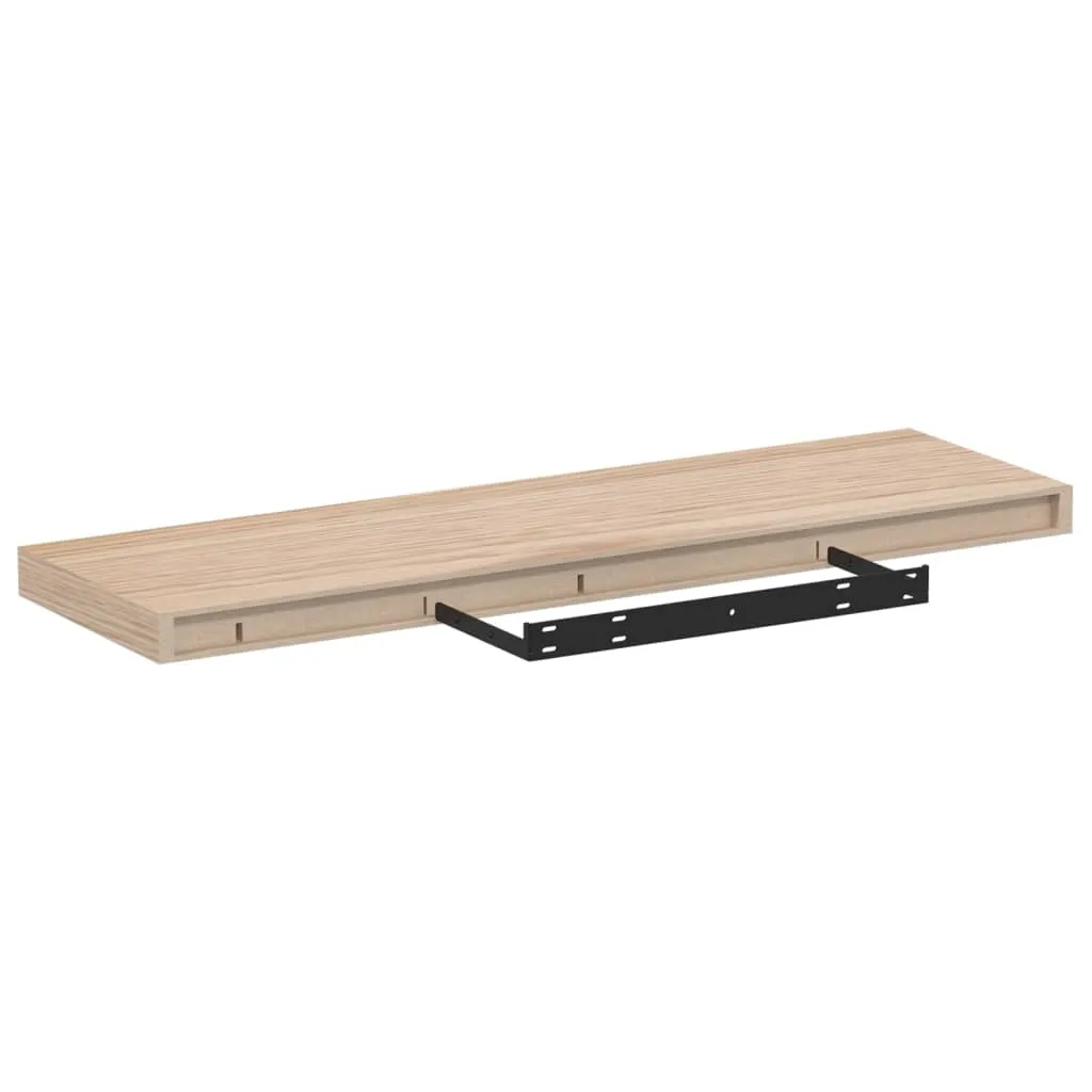 vidaXL Floating Shelves 2 pcs 80x23.5x4 cm Engineered Wood