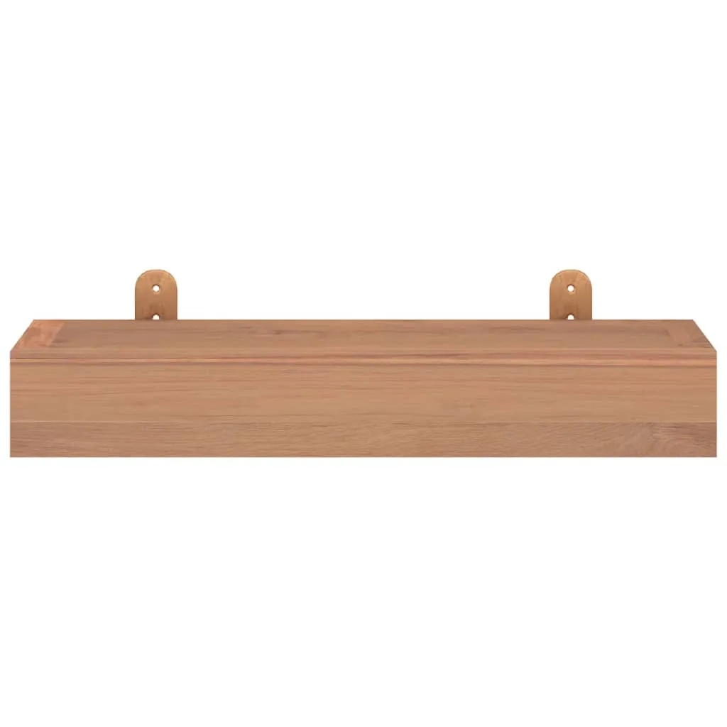 vidaXL Wall Shelves 2 pcs 40x15x6 cm Solid Wood Teak