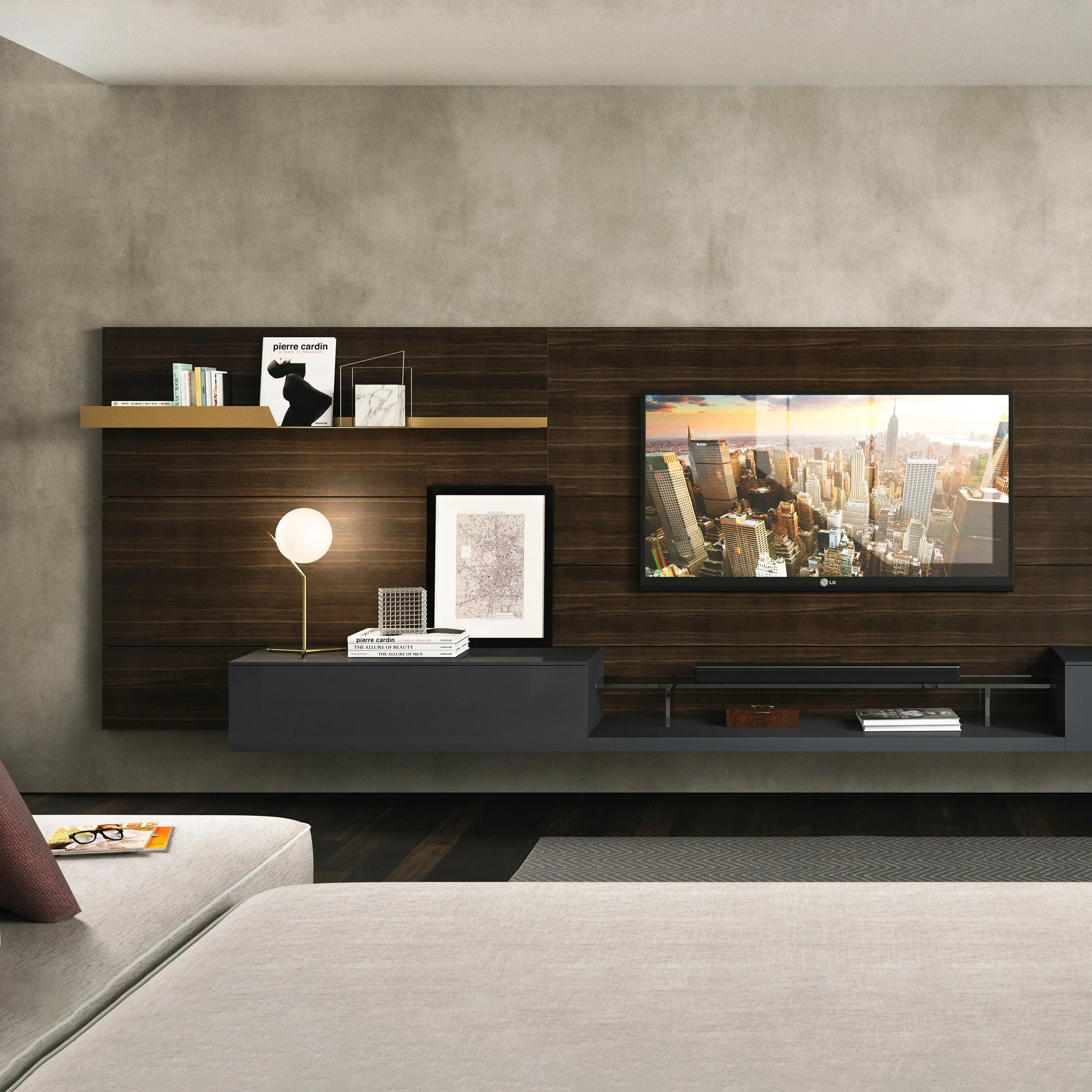 Wall Mounted Media Units