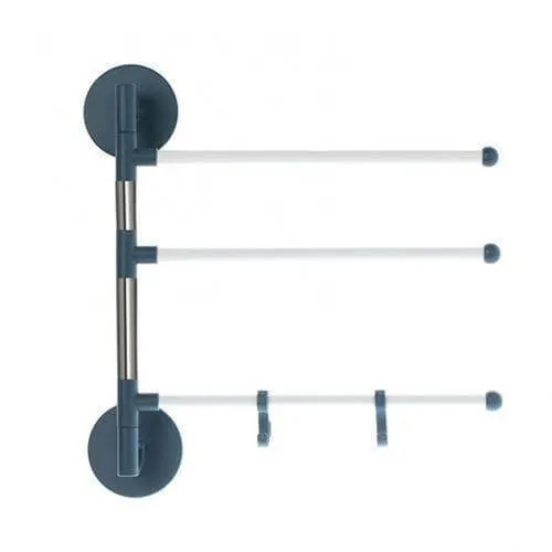 Wall-Mounted Rotating Multi-Layer Towel Rack