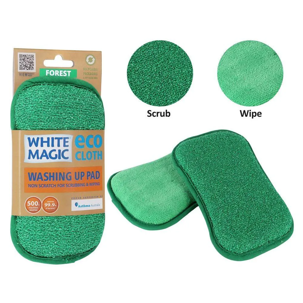 White Magic Eco Dish Washing Sponge Forest